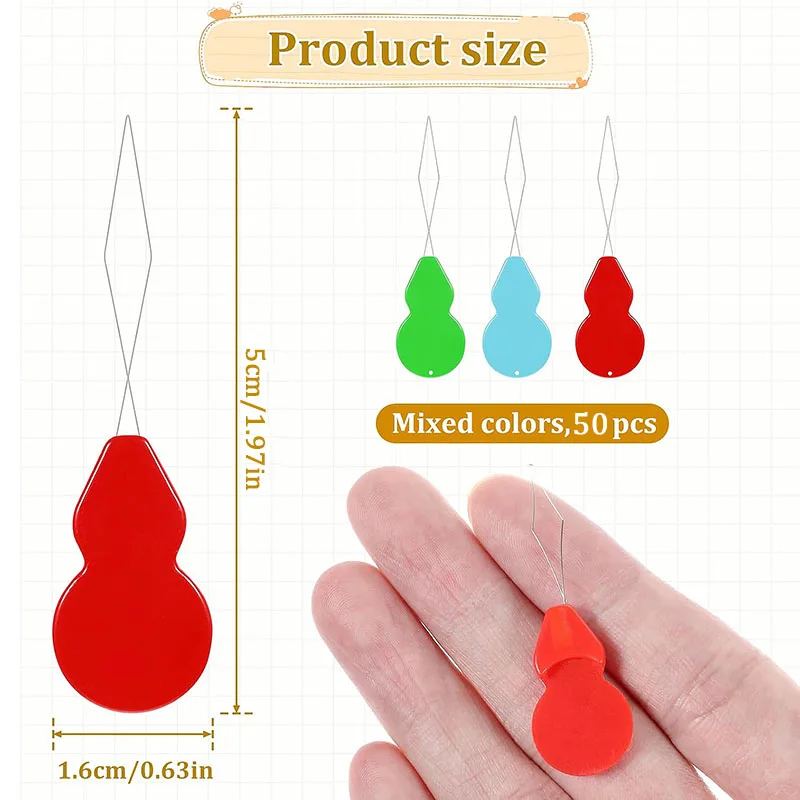 10/20/50 قطعة إبرة سهلة جهاز التلقائي موضوع الإبر أدوات خياطة عراف المسنين الهادي اليدوية ماكينة خياطة لوازم #2