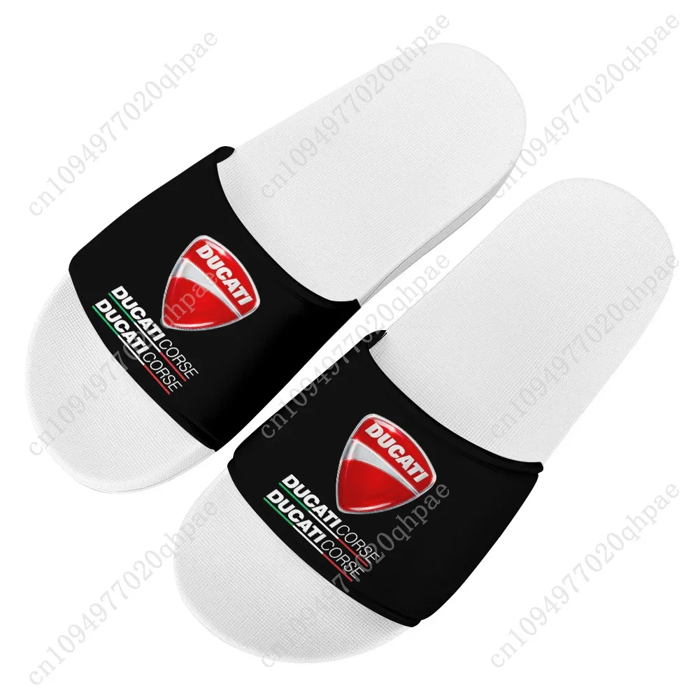 D-Ducatis Slippers Home Bathroom Sandals Water Shoes Men Women Teenagers Indoor Poor Sandal Customized Summer Slipper