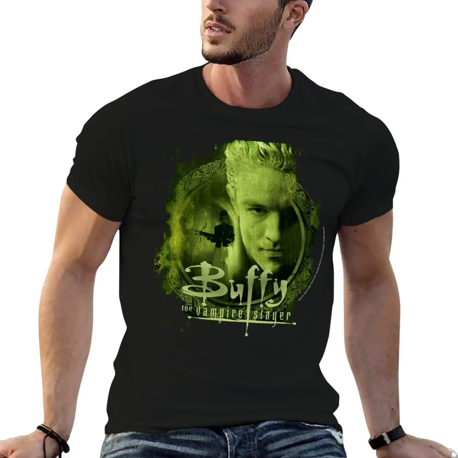 

Buffy Stake T-Shirt g man t shirts for men cotton t shirts high quality T-Shirt