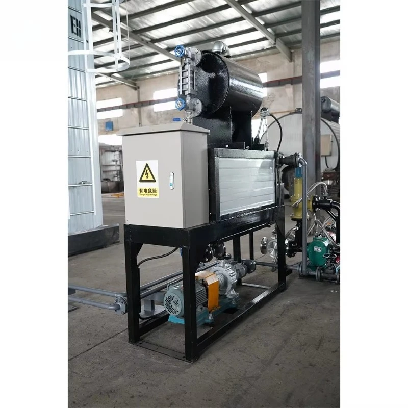 Electric Thermal Oil Heater High Efficiency Pump Asphalt Bitumen Heating Furnace with PLC Control