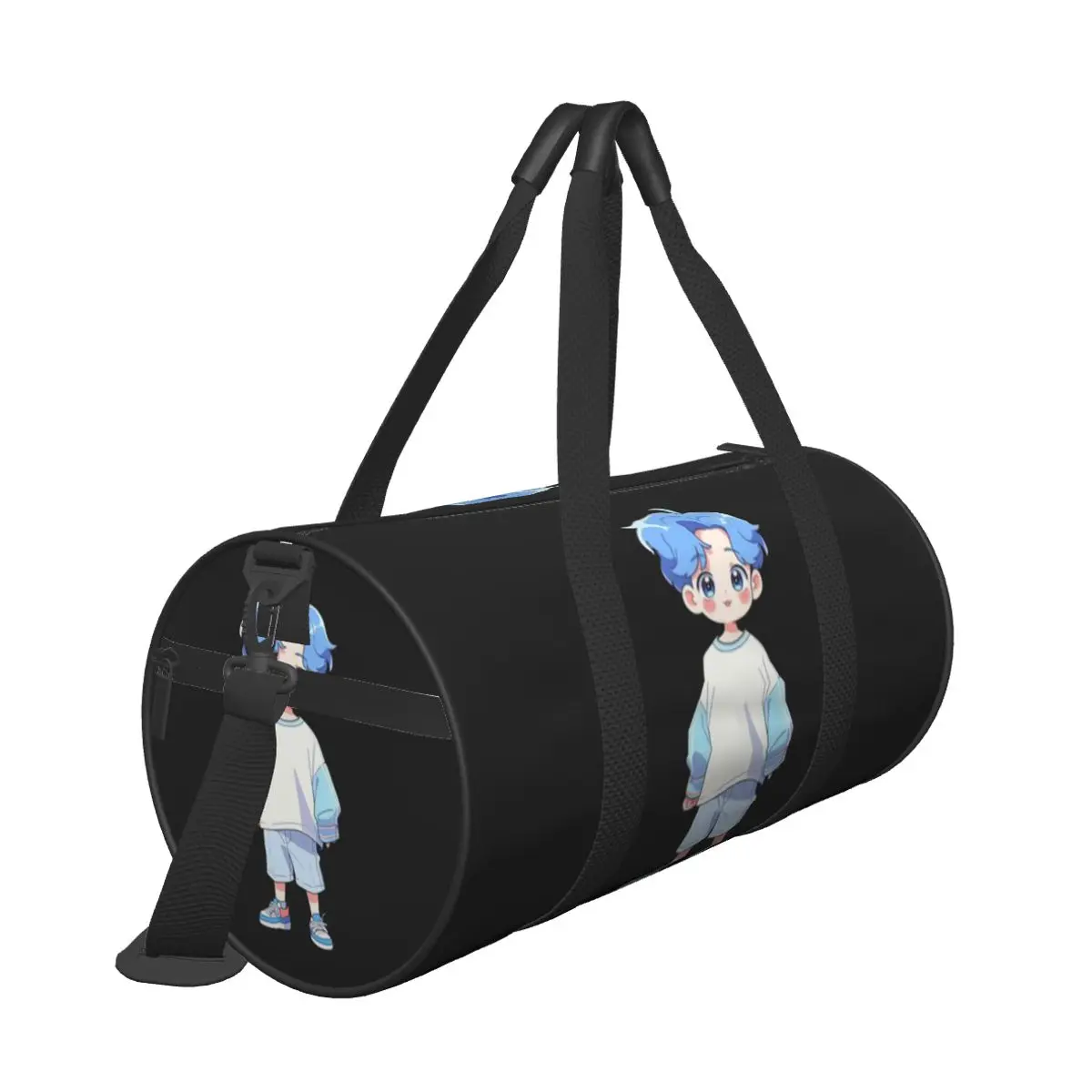 Hot Sale Soft-Spoken Boy With Calm Innocence Travel bag Summer Vacation Flight Bag