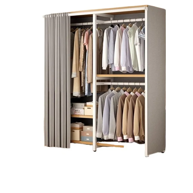 

Hanger dust cloakroom shelf strong durable storage wardrobe