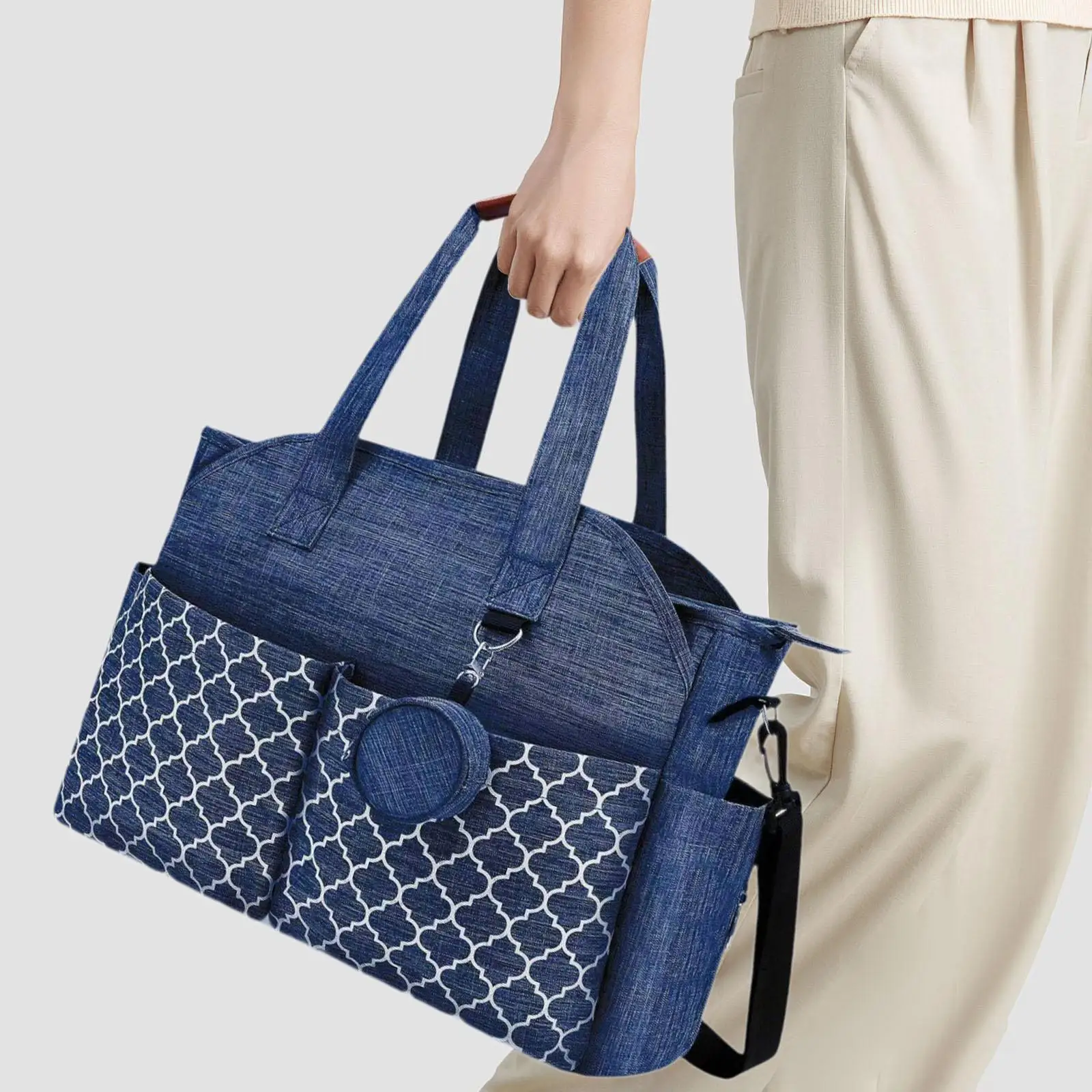 기저귀 가방 토트 오거나이저 다기능 아기 가방 소형 물품 기저귀용