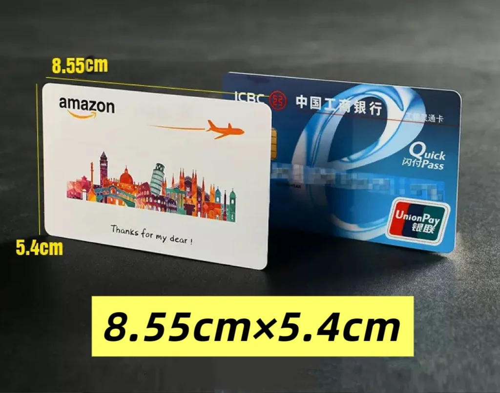 Custom PVC Business Cards  Waterproof Plastic, Personalized Design, Round Corners | Glossy/Matte/Frosted Finishes  Matching Card