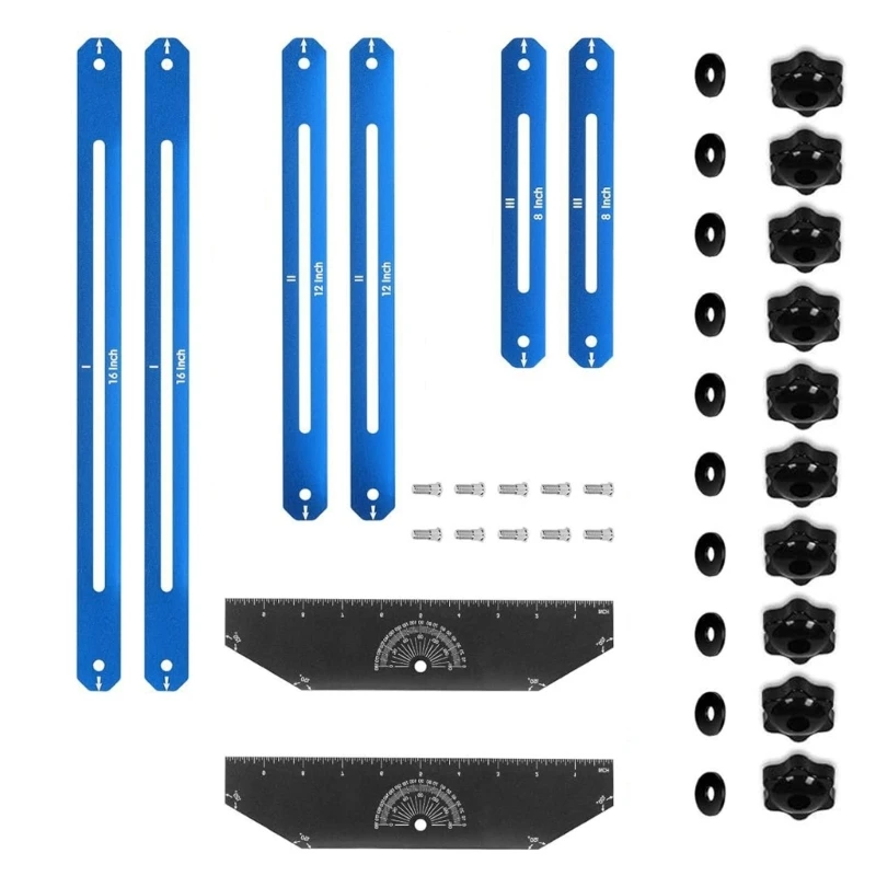 Adjustable Stair Treads Layout Template Measurements Tool Accessories For Inclines Measuring and Cutting Guide Carpentry