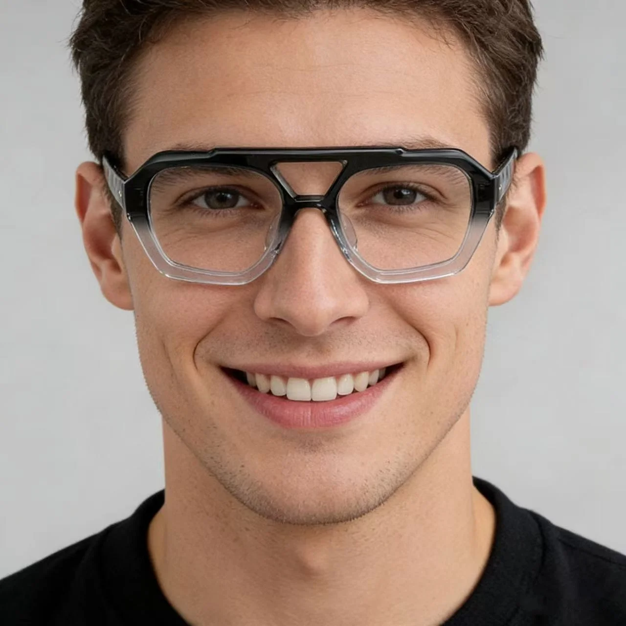 

High Quality Acetate Glasses Vintage Square Glasses Frames Men Optical Prescription Eyeglasses Frame Women Eyewear Reading Glass