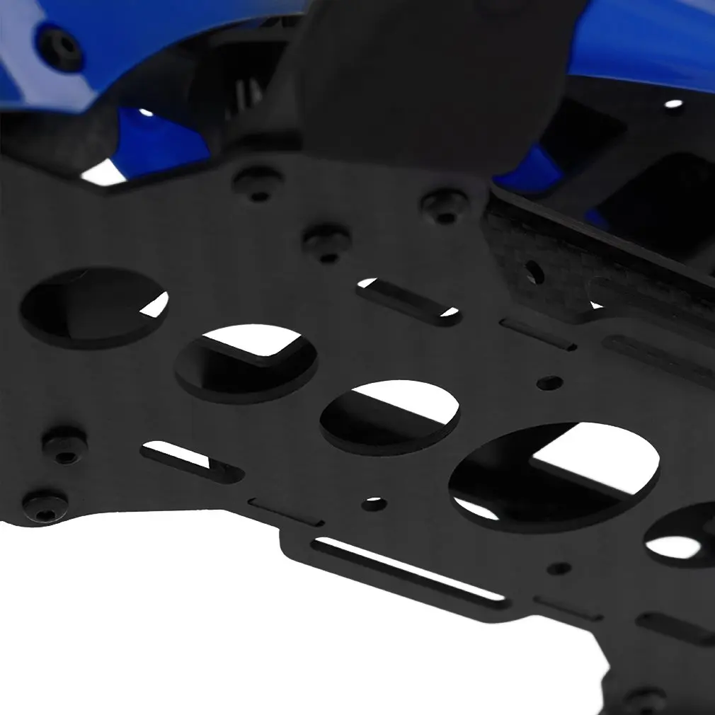 Robocat 270mm 4-Axes Carbon Fiber FPV-Racing Mini Quadcopter Frame Kit Blue