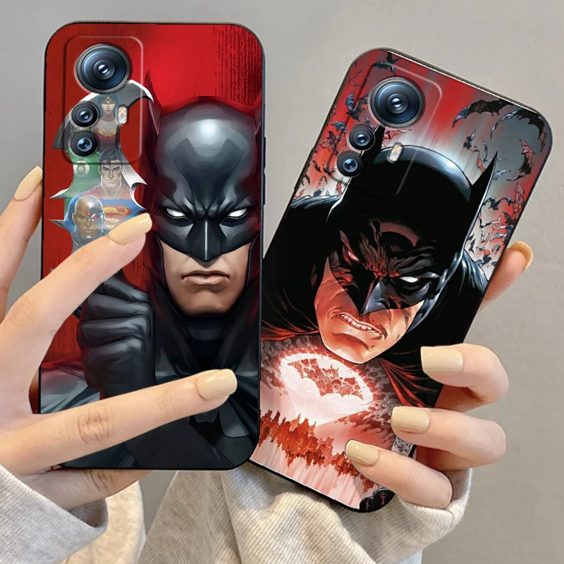 Hero B-Batman Hot For Xiaomi Mi 14 13T 13 12T 12 11T 11i 11 10T 10 Pro Lite Ultra 5G Black Soft Phone Case