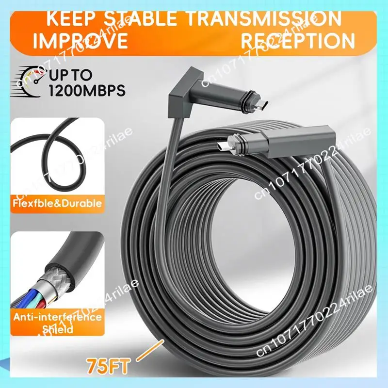 A17Z For Starlink V2/Gen2 Router Cable Extension Web Replacement Plug And Dish For Starlink Satellite Cable Repair