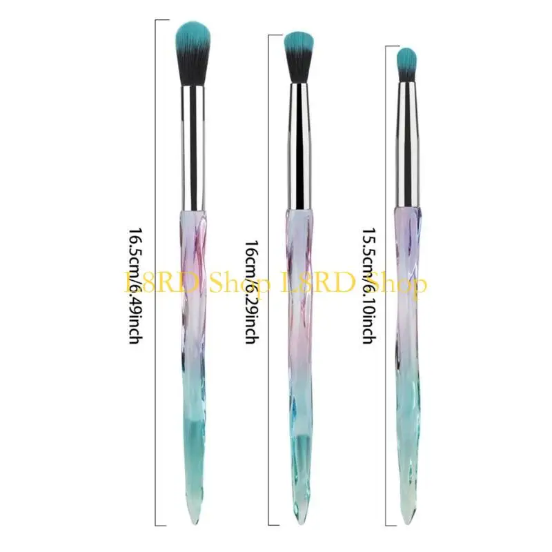 L8RDクリスタルアイメイクアップブラシセットアイシャドウブラシプロのメイクアップブラシセット