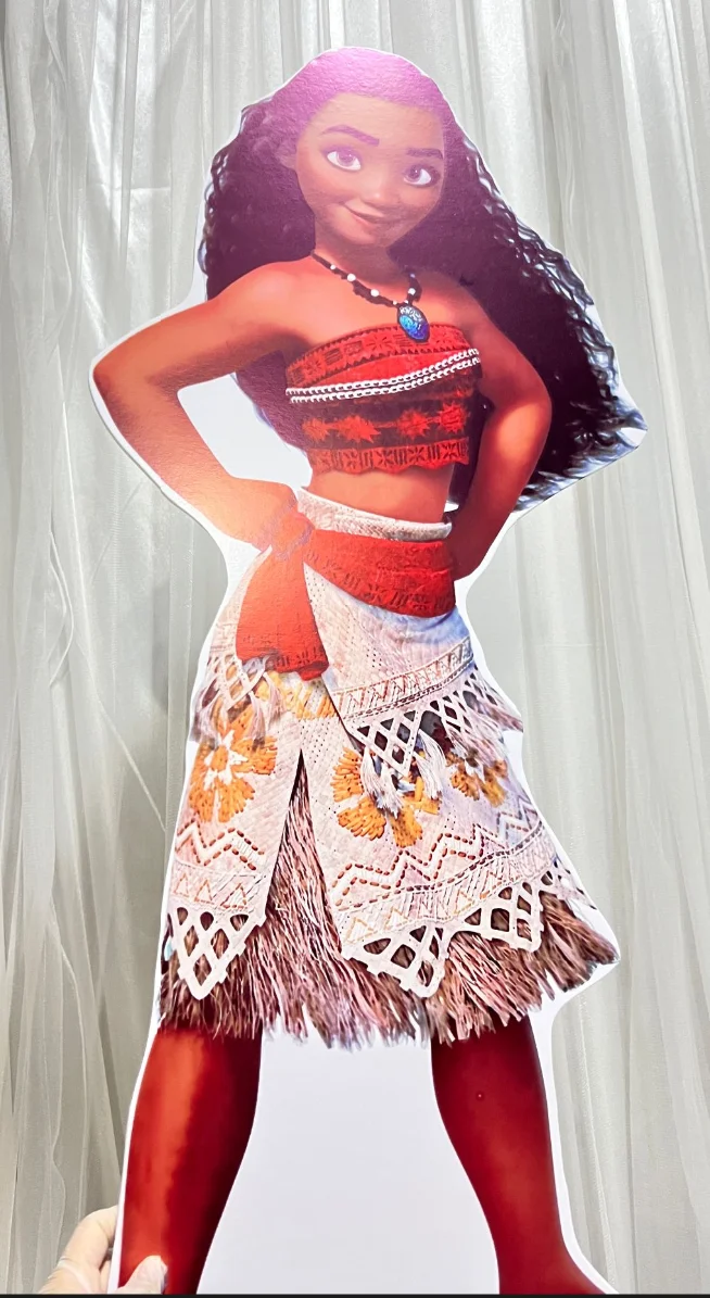 Recortes de princesa de Disney, decoración grande de Cenicienta, decoración de fiesta de cumpleaños, utilería de pie, Baby Shower, tablero de espuma KT, telón de fondo