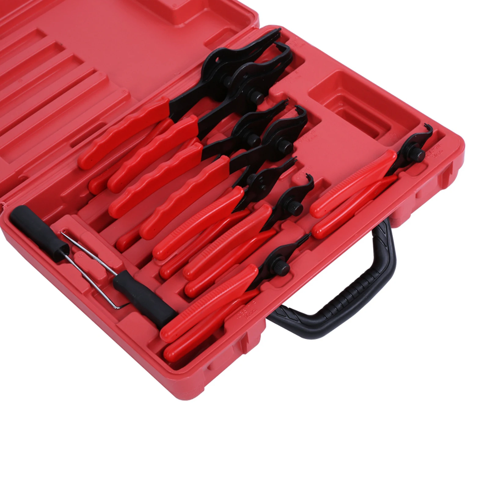 11 pcs Universal Mechanics Internal & External Circlip Plier Tool Set Snap Ring Pliers New