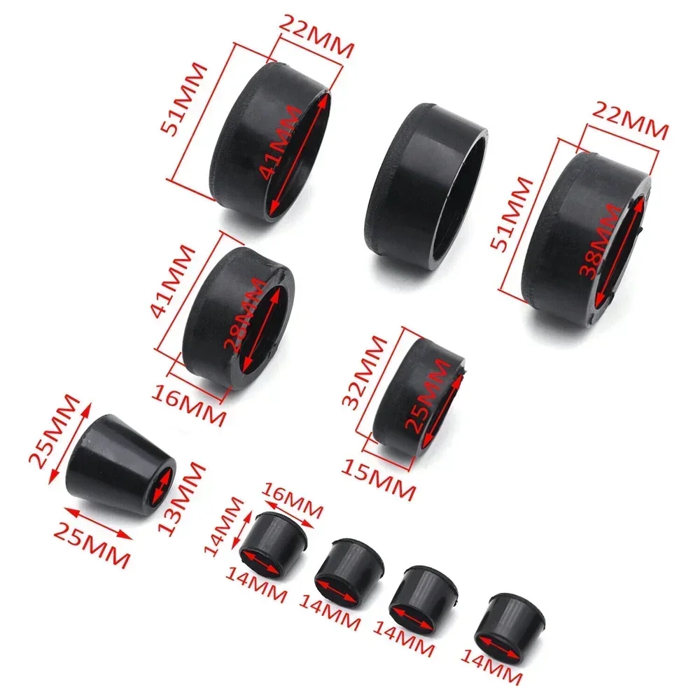 Motorcycle Parts Fairing Frame Plugs for Suzuki 2006 -2010 GSXR600/750 Black