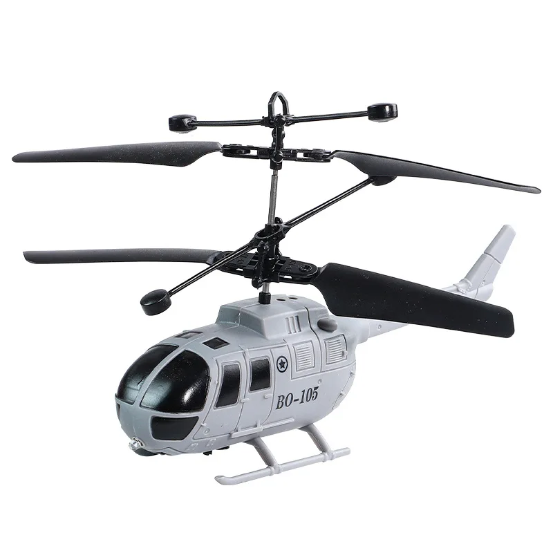 Helikopter RC z ładowarką USB zdalnie sterowana zabawka myśliwiec pływająca mikro na zewnątrz zabawka dla dzieci RC Aircraf YK03