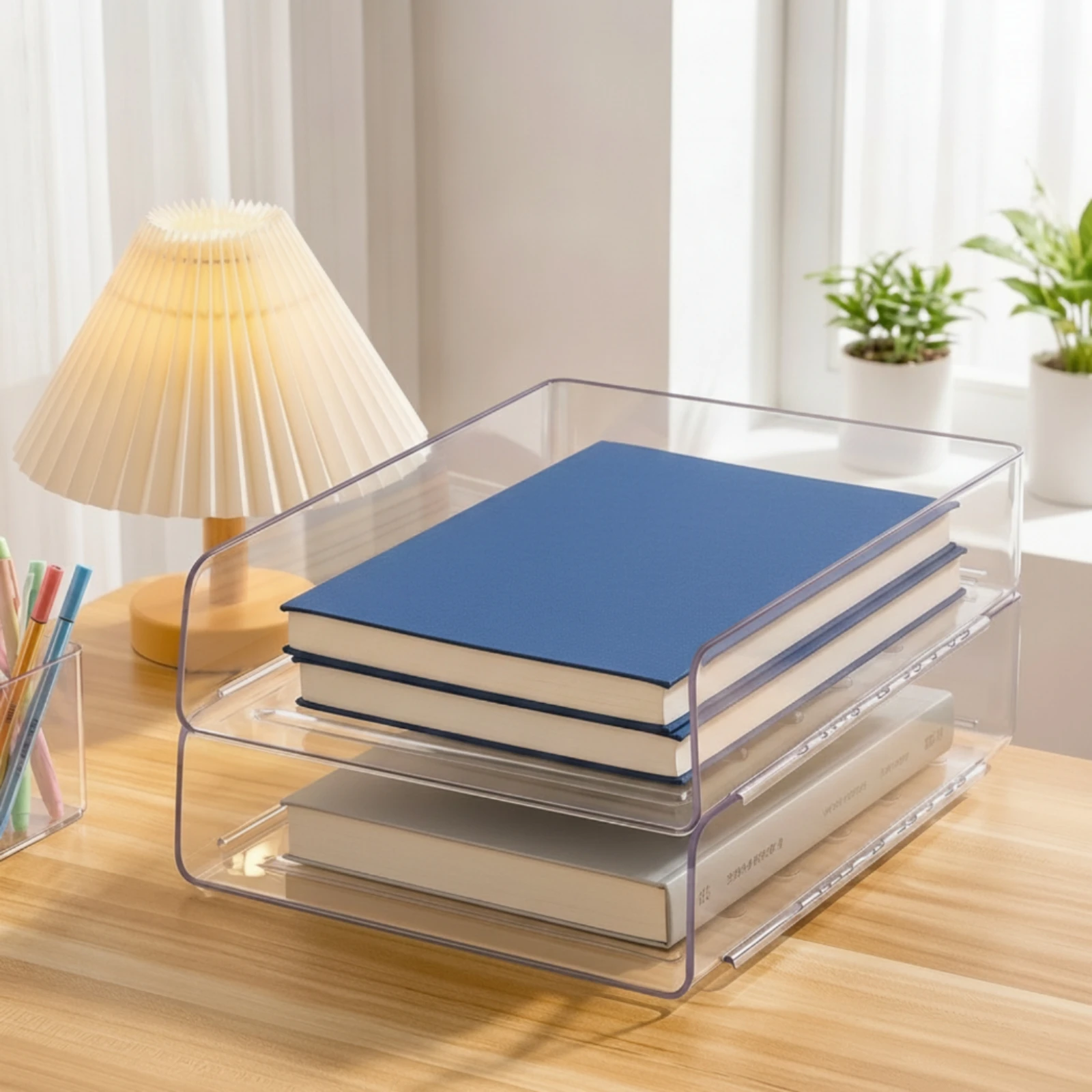 Przezroczysty organizer na biu – Document Holder Stand recenzja i cena