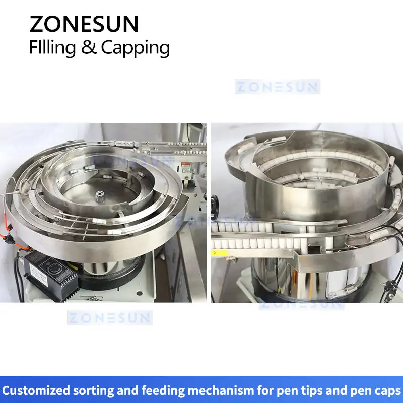 ZONESUN ZS-AFCU1M Macchina riempitrice e sigillatrice con penna magica per imballaggio monoblocco