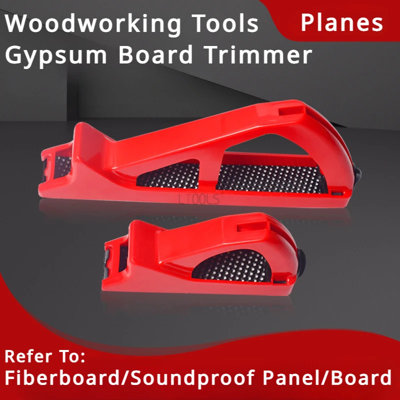 Woodworking Gypsum Board Trimmer Handmade File Chamferer Durable Fiberboard/Soundproof Panel/Board Trimming Plane Hand Tools Set