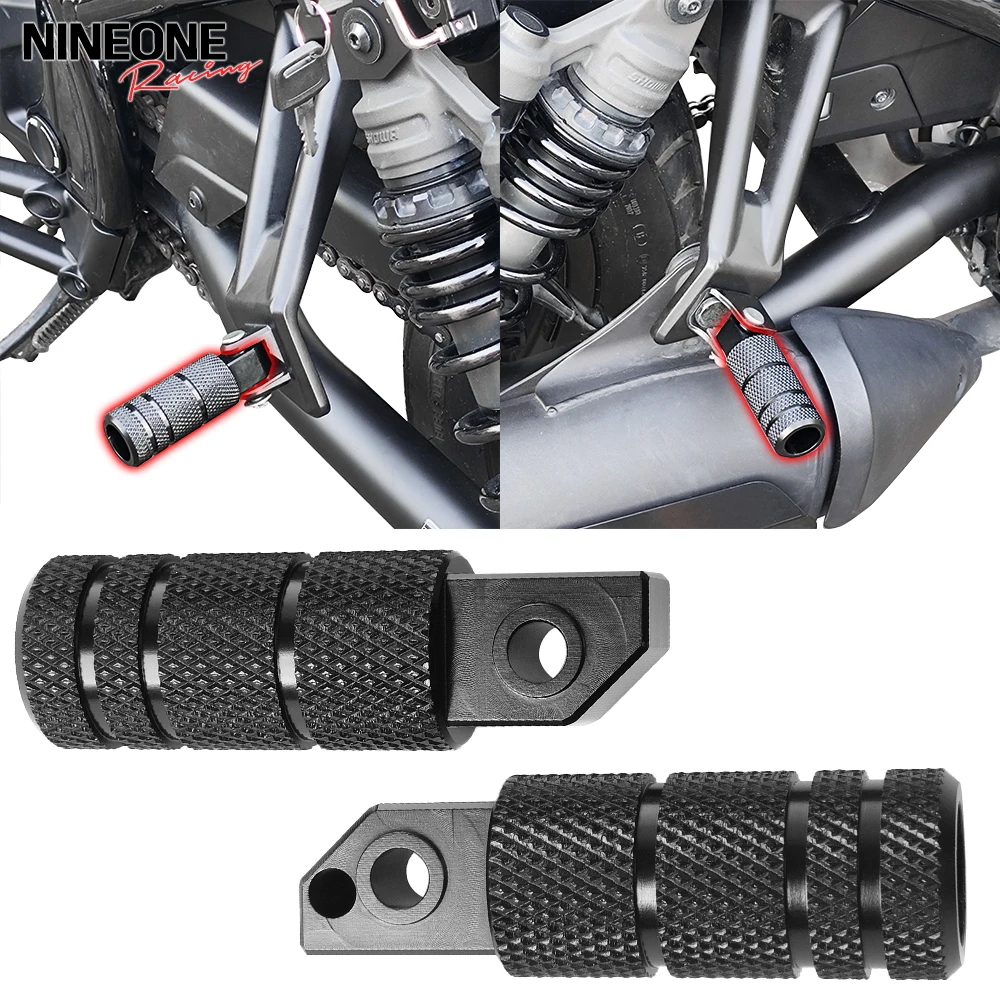 

Rear Passenger Larger Footpegs Foot pegs Footrest Pedals For Honda Rebel CMX 300 500 1100 2017-2025 CL 250 300 500 2022-2025