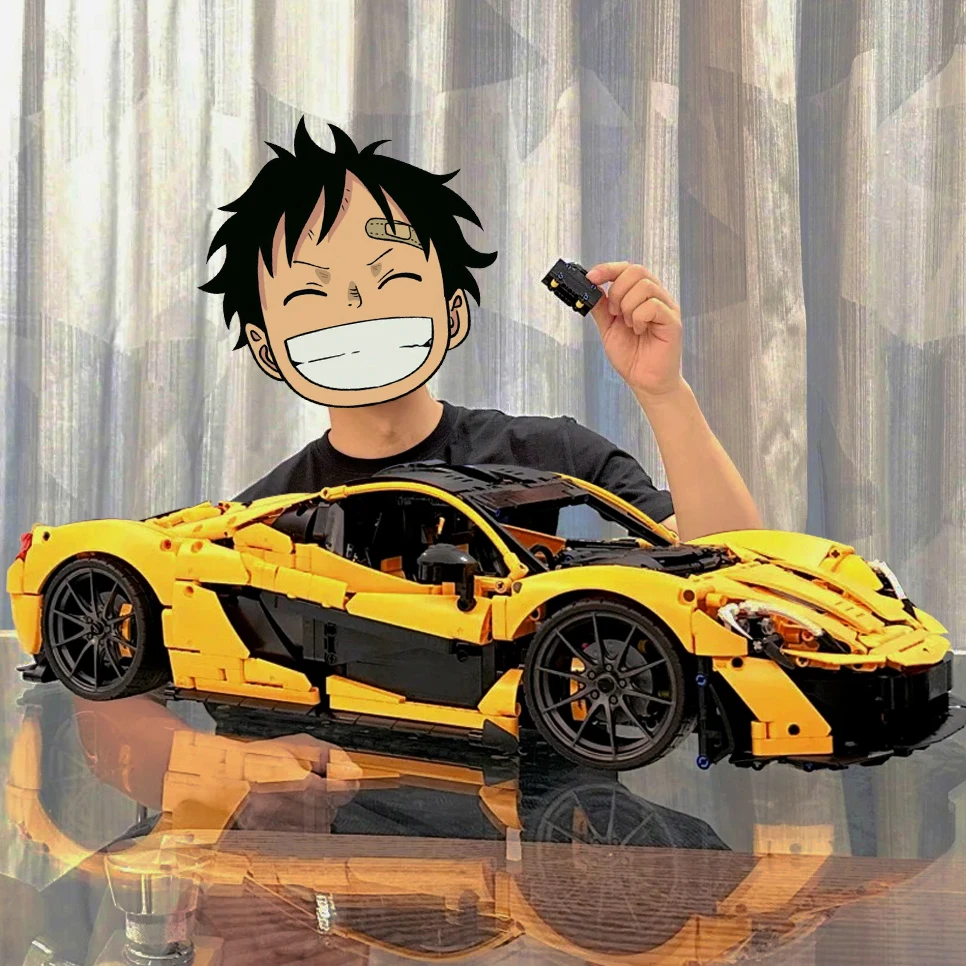 

3893Pcs Technical Building Blocks Compatible 42172 McLaren P1 Moc Bricks Model for Adults Sports Car Toys for Boy Christma Gifts