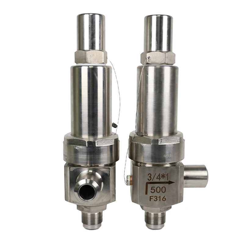 Quality Assured 1.4408  Safety Valve High Pressure SS316  Stainless Steel Safety Valve Steam Boiler Safety Valve