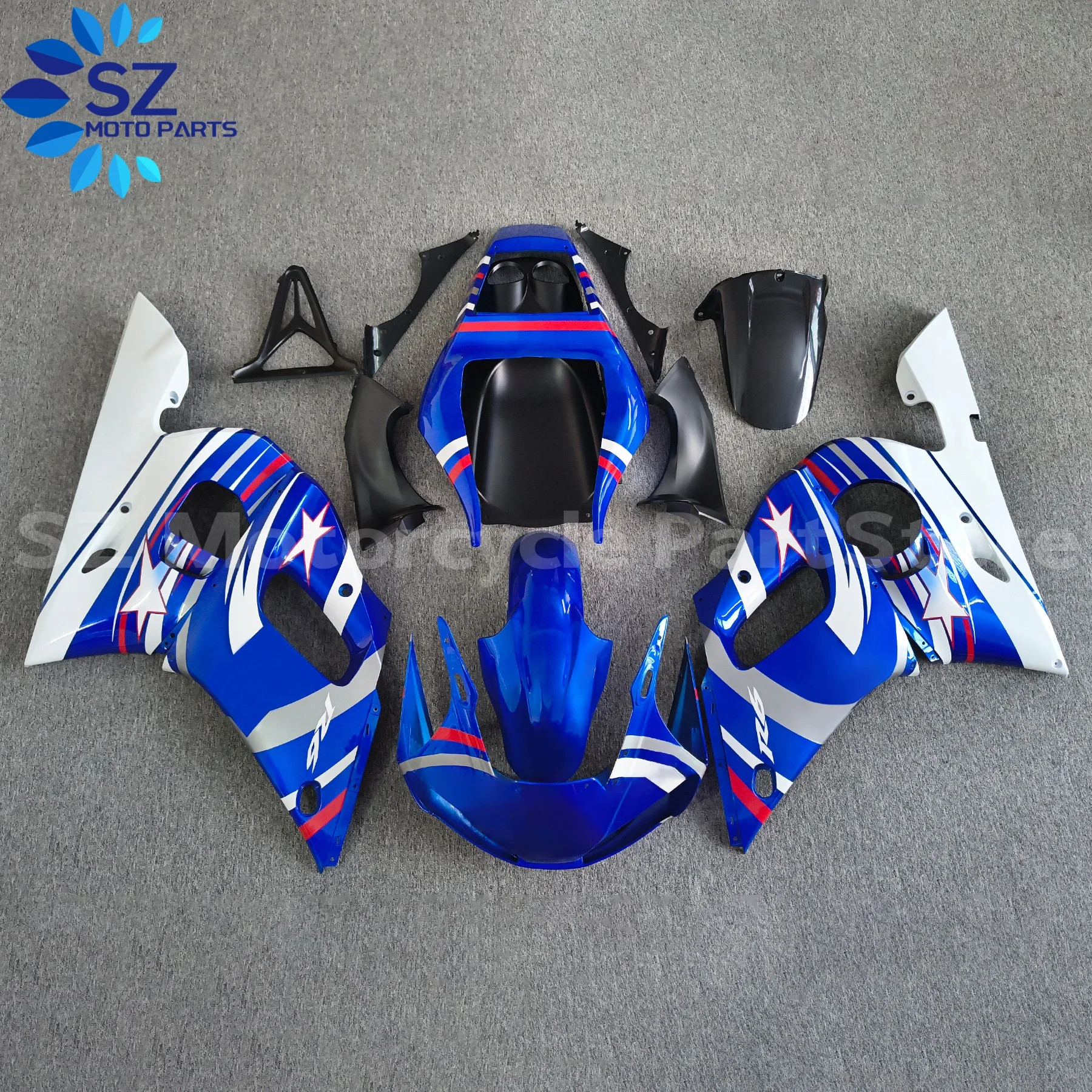 

New ABS Motorcycle Fairings Kit Fit For YAMAHA YZFR6 1998 1999 2000 2001 2002 YZF R6 98 99 00 01 02 Bodywork Set