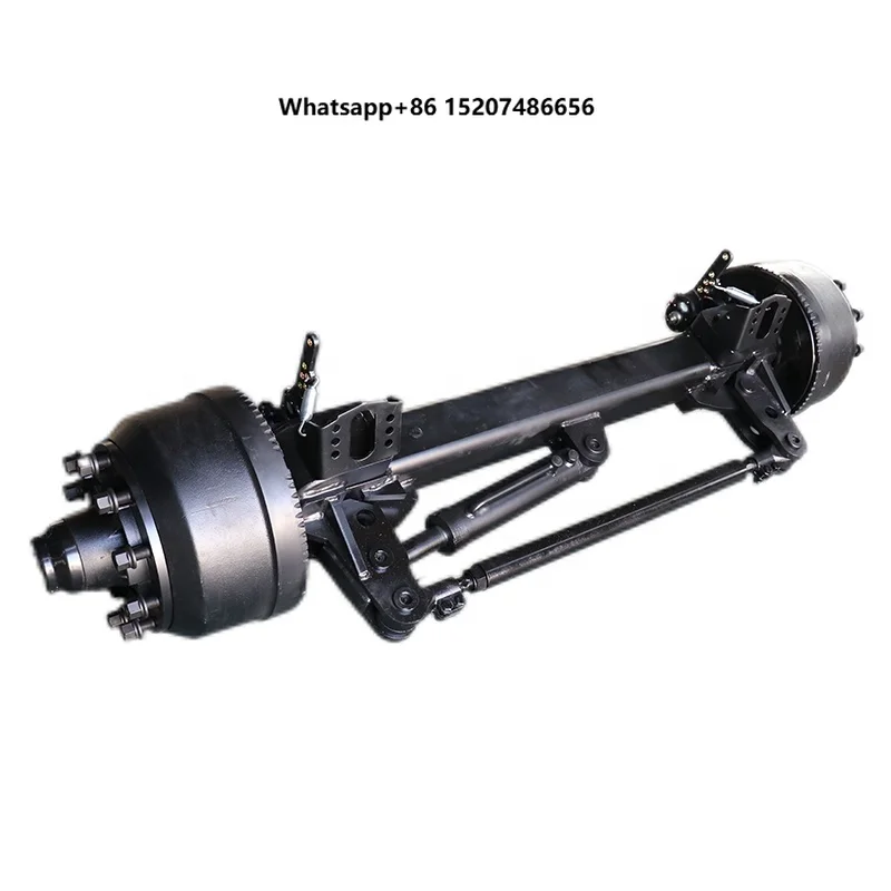 Customized OEM Auto Parts Semi-traile Truck Trailer Hydraulic Steering Axle