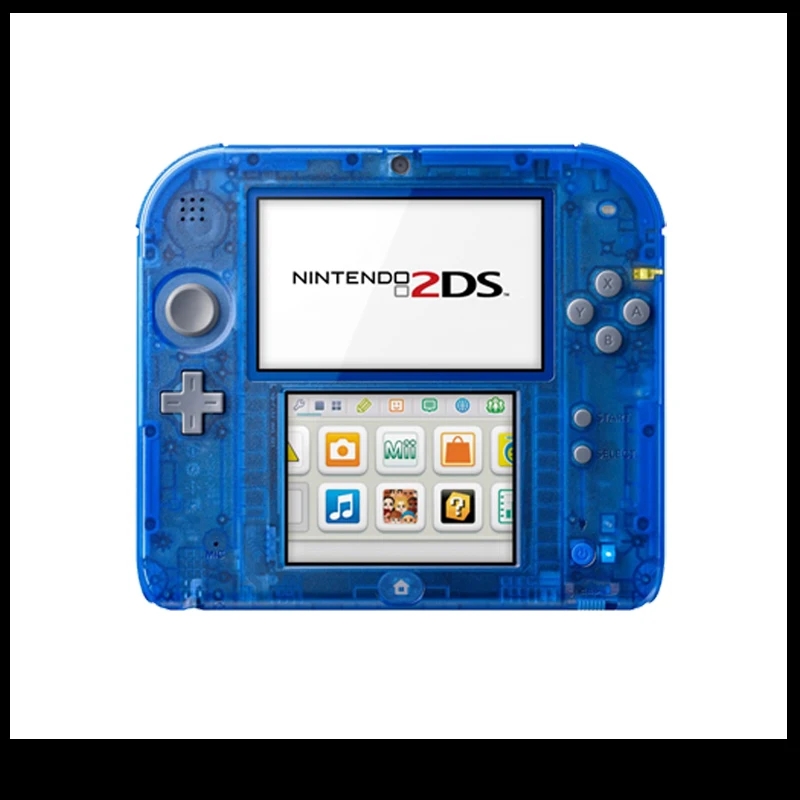 Imagem -04 - Consola de Jogo Transparente Handheld 2ds Original Shell Cores