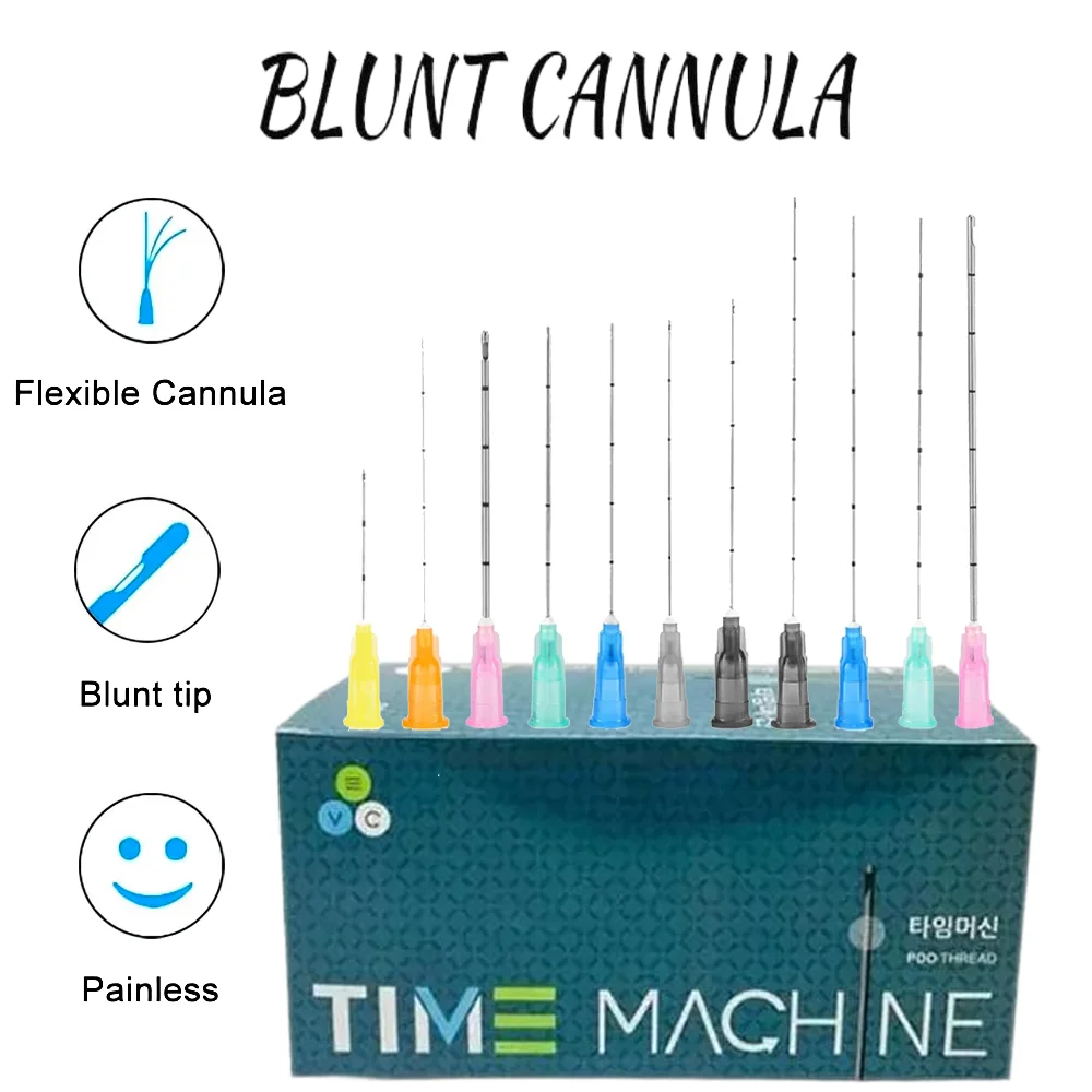 

Корейская красота, тупая игла, вставная головка 18G-30G, несколько размеров, 25 мм/50 мм/70 мм, высококачественный медицинский класс для профессионального использования