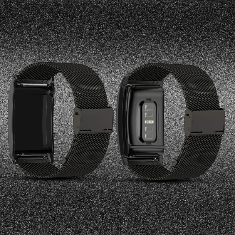 Quick Defach Braselets Bess Brap для Whoop Metallic Mesh Watchband .066A