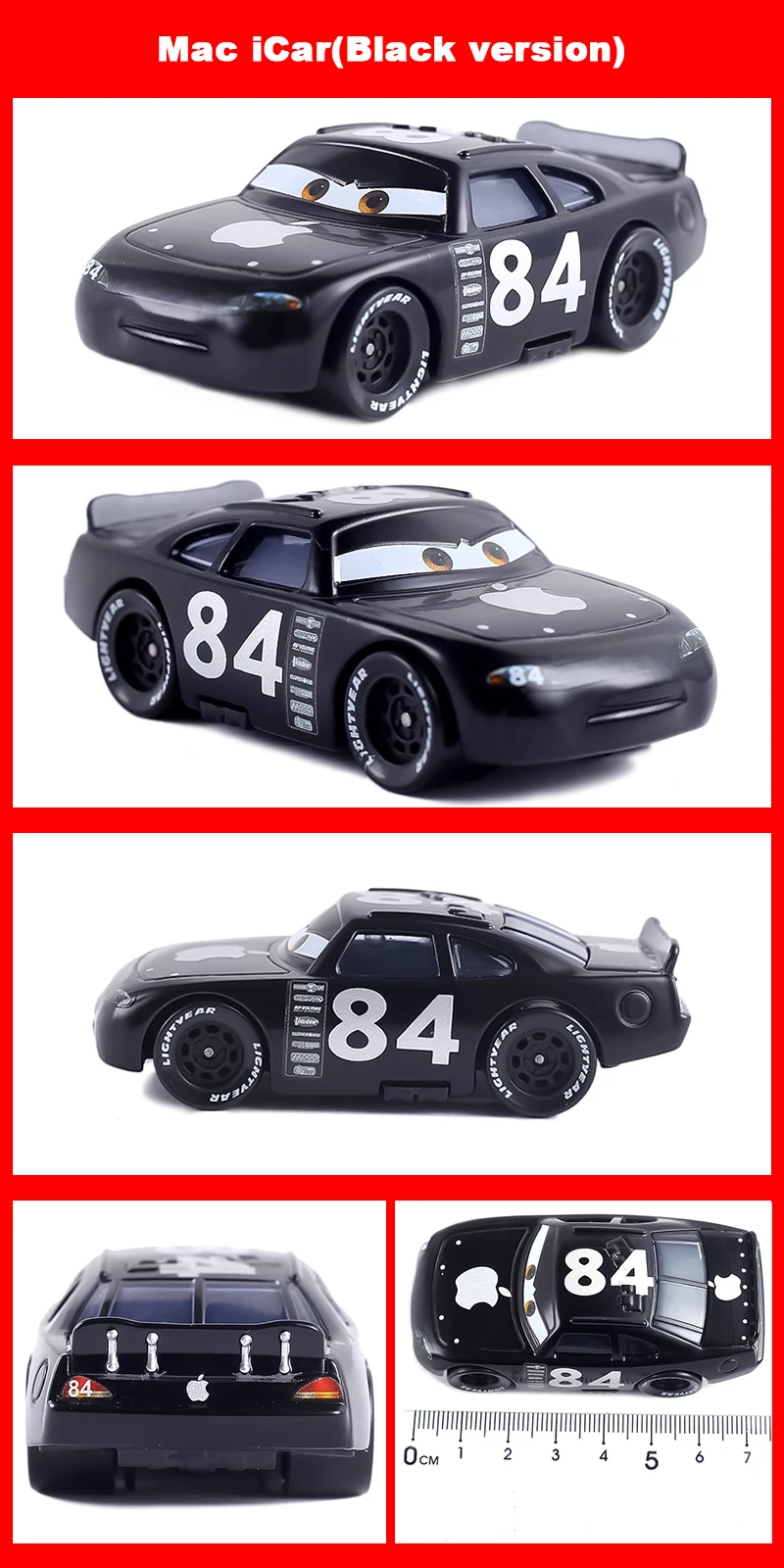 Pixar Cars Cruz Ramirez Rennwagen Spielzeug 1/55 Metall-Die-Cast Anime-Figur Modellauto Geburtstagsgeschenke Kinderspielzeug aus Legierungsmaterial – Detail 36