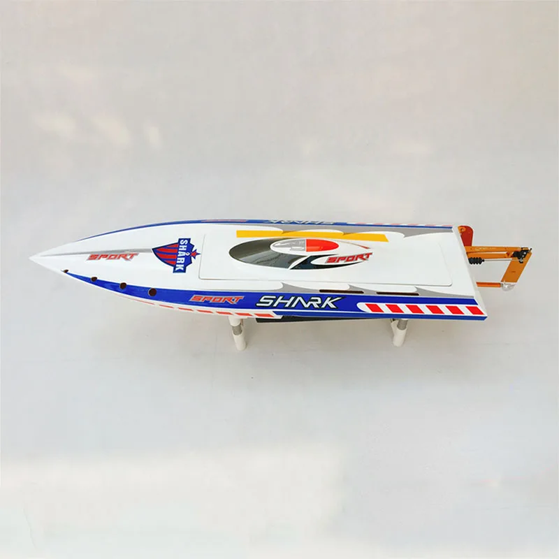 RC Ship Model HYDRA MONO2 Great White Shark Brushless Electric Ship White 75CM Fiberglass Reinforced Plastic Hull