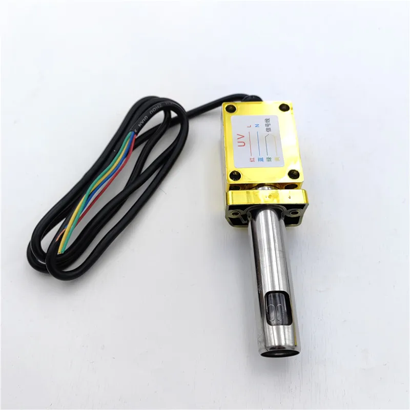 Ultraviolet Sensor UV Flame Control Unit Waste Oil Burner Accessories Flame Detector For Burner Natural Gas Diesel Methanol