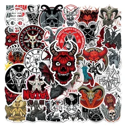 10/30/50pcs Horror Gothic Devil Satan Cartoon Stickers Decals DIY Phone Case Laptop Diary Dark Cool Graffiti Vinly Sticker Decal