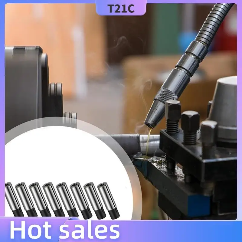 

T21C 10PC 1/4In To 1/8In Collet Adapter High-Carbon Steel 1/4 To 1/8 Router Converter For CNC Lathe Router Cutter Milling Bit