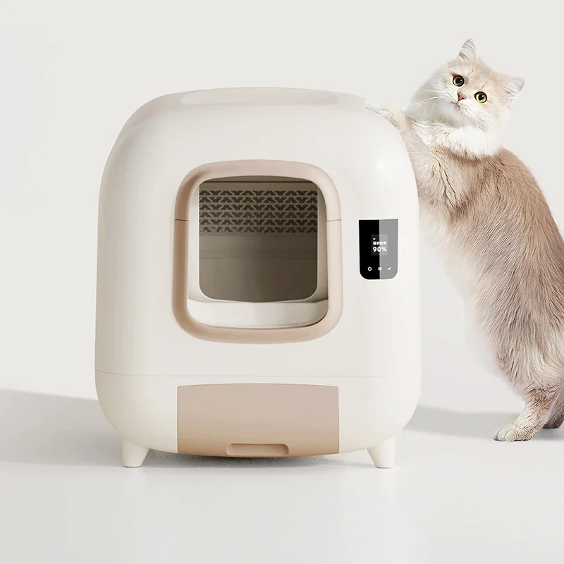 

Automatic Self-Cleaning Cat Toilet App Remote Intelligent Automatic Trash