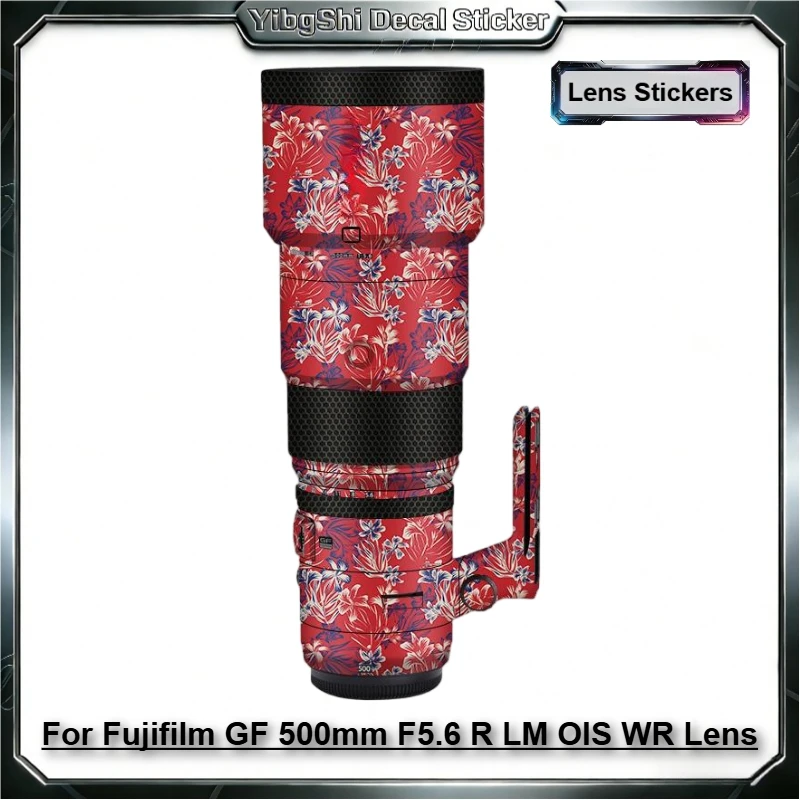

For Fuji GF500F5.6 Lens Sticker Body Protective for Fujifilm GF 500mm F5.6 R LM OIS WR Lens Anti-Scratch Sticker Protector Coat