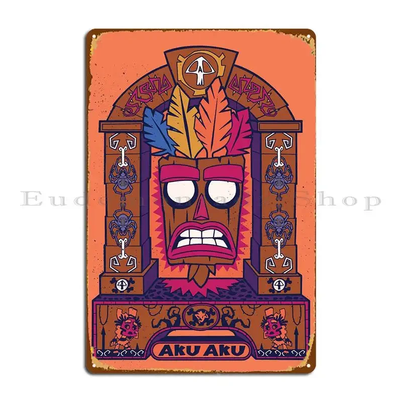 Aku Aku Metal Plaqu… - image