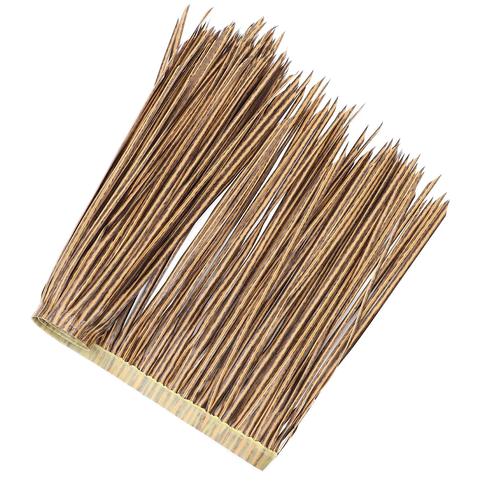 모조 초가지붕 인조 짚 지붕 장식용 초가지붕 정원 조경 DIY 열대 장식 방염 짚