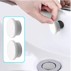 2/4pcs Wash Basin Overflow Ring Sink Seal Cover Overflow Ring Drain Seal Stopper Bathtub Drain Cap Plug for Bathroom Accessories