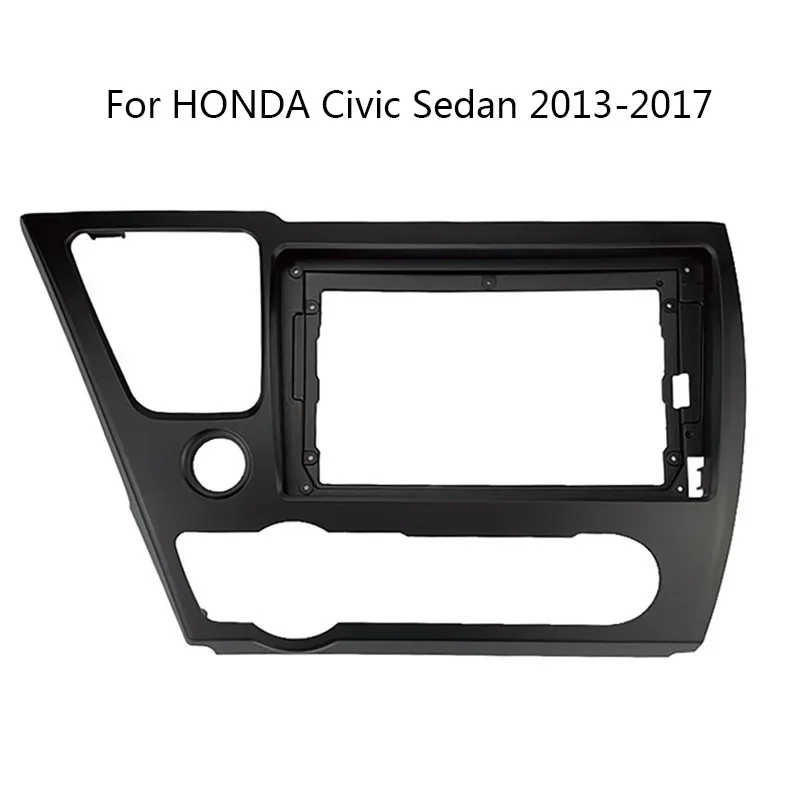 

9-дюймовый автомобильный радиоприемник для HONDA Civic Sedan 2013 2014 2015 2016 2017, левое колесо, видео-аудиоплеер, комплект рамы приборной панели