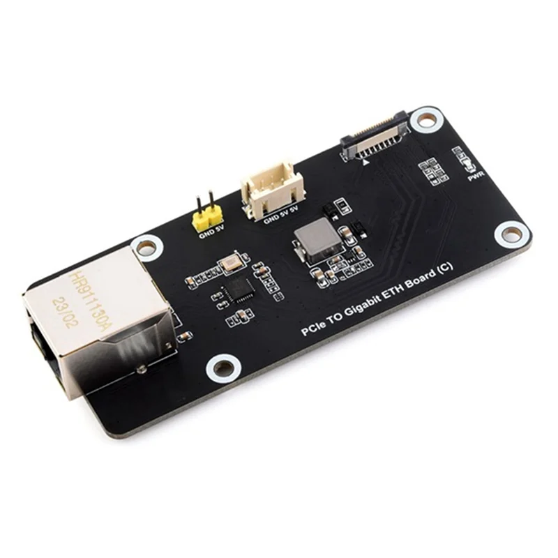 لراسبيري Pi 5 Pcie إلى جيجابت ETH لوح مهايئ يدعم Rpi OS خالية من السائق لـ Pcie إلى جيجابت ETH Board Easy Install-AA80