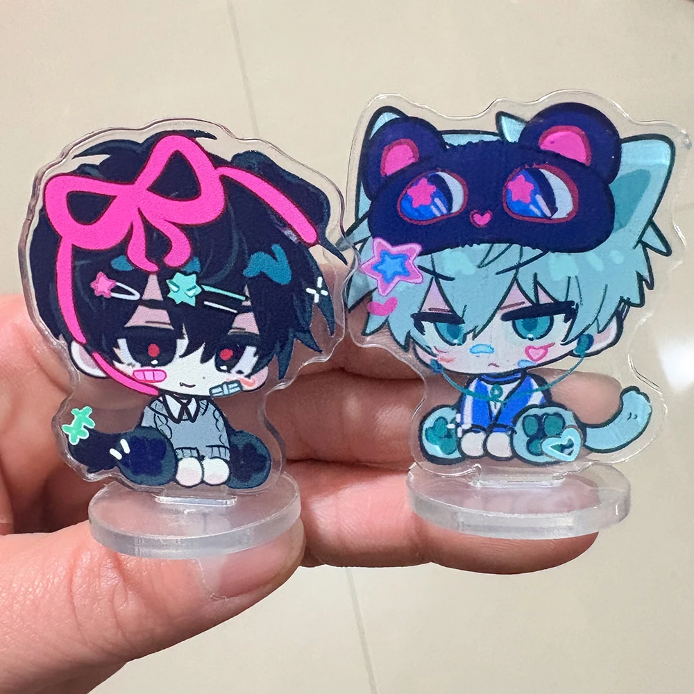 Alien Stage Q-Version Acrylic Stand Cute Figure Stand Table Room Decoration Acrylic Desk Display Ornament Gifts Cosplay Props image 5