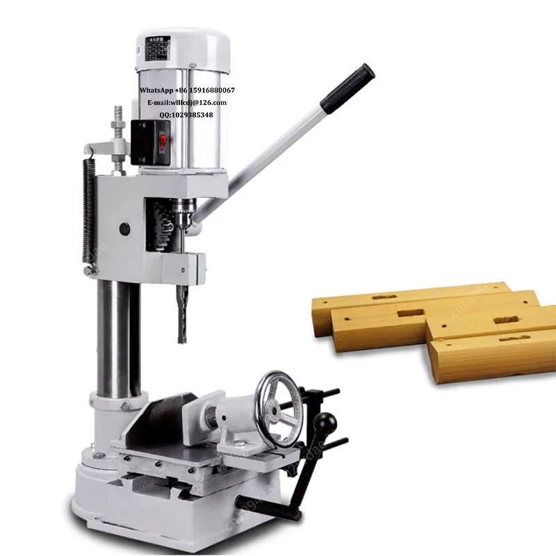 1200W Woodworking Square Tenoner Tenoning Machine Bench Drill Tools MK361A