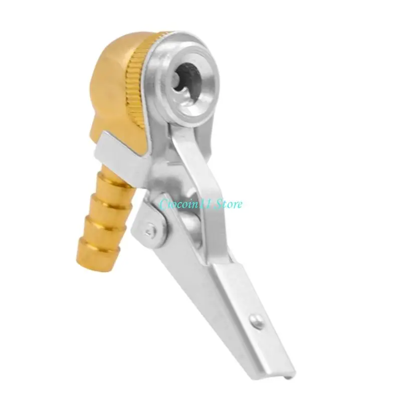 Y1UB Quick Connection Air Chuck with 8mm 12mm Adapter Suitable for Multiple Vehicle E Bike Types Car Motorcycles Easy to Use