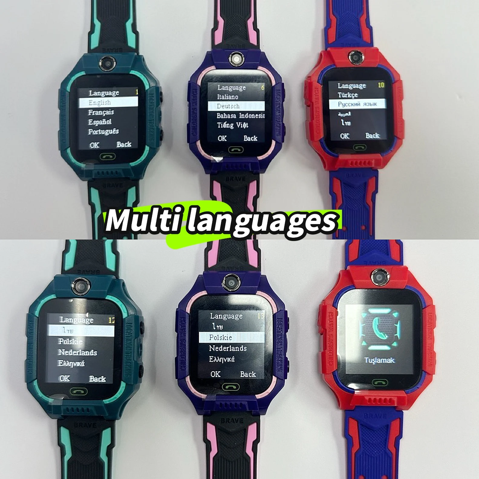 Original Smartwatch Kinder Babyuhr lbs Kinder Smartwatch sos Kamera Telefon Uhr Smartwatch Kinder Kinder uhr Geschenke