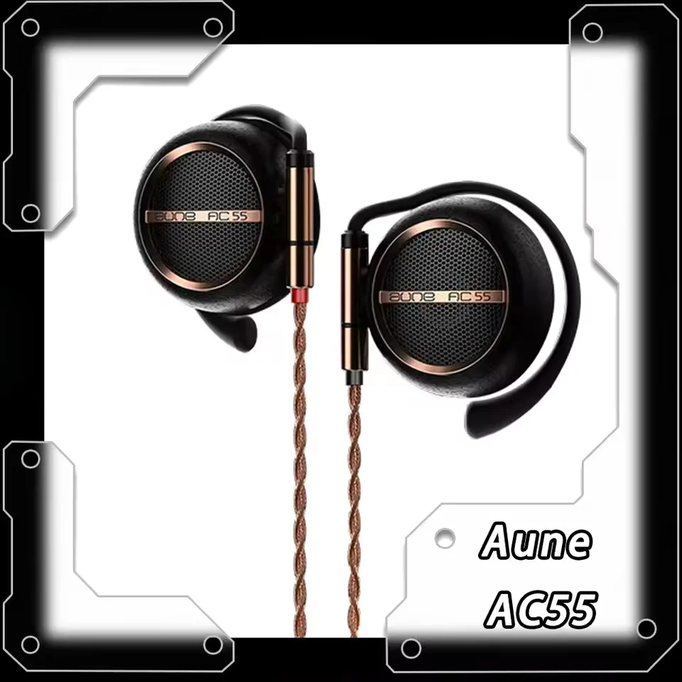 

Aune AC55 Wired Type-C Earphones Professional Hifi Audiophile Gaming Earbuds with Interchangeable Cables Gaming Accessories