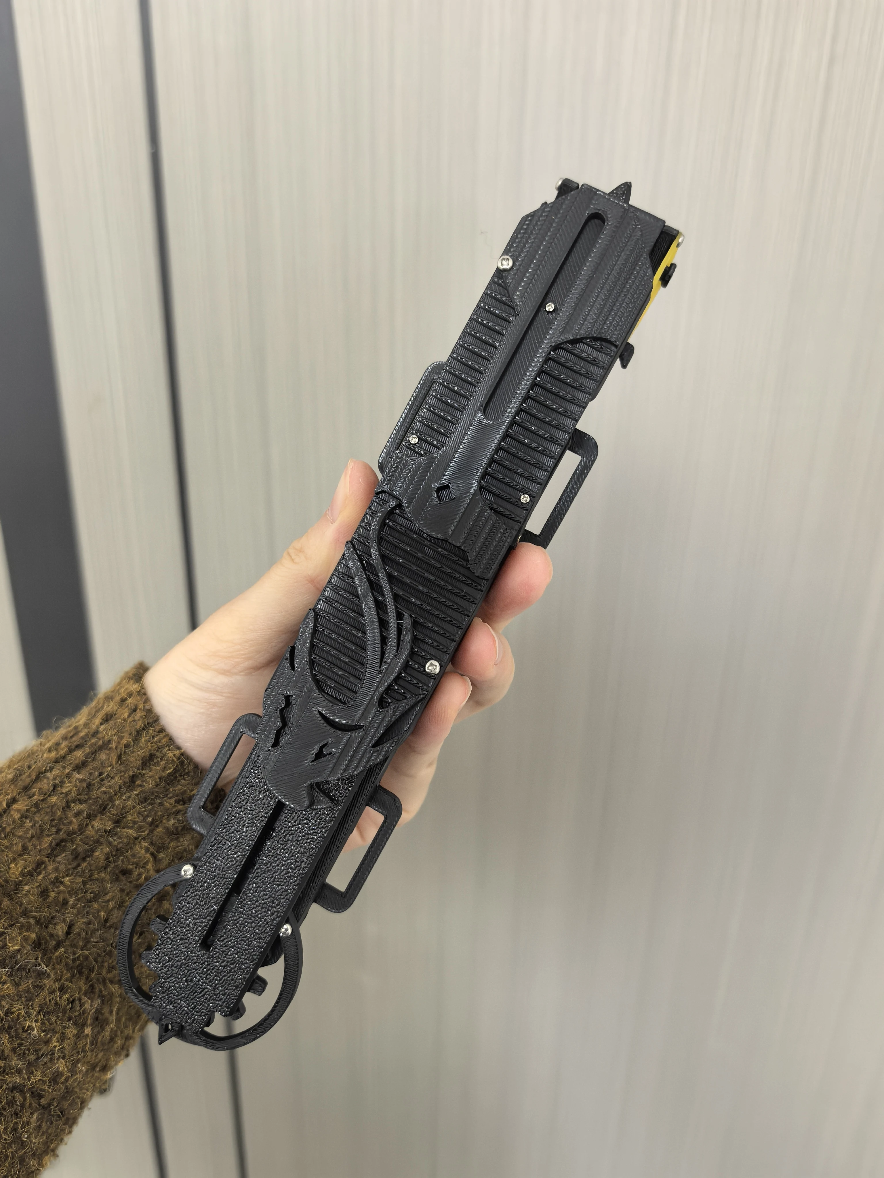 قاتل سلاح مخفي بولي كلوريد الفينيل كم السيف لا حاجة لسحب الحبل أنماطين رائعين في أشكال مختلفة أزياء الهالوين الدعائم