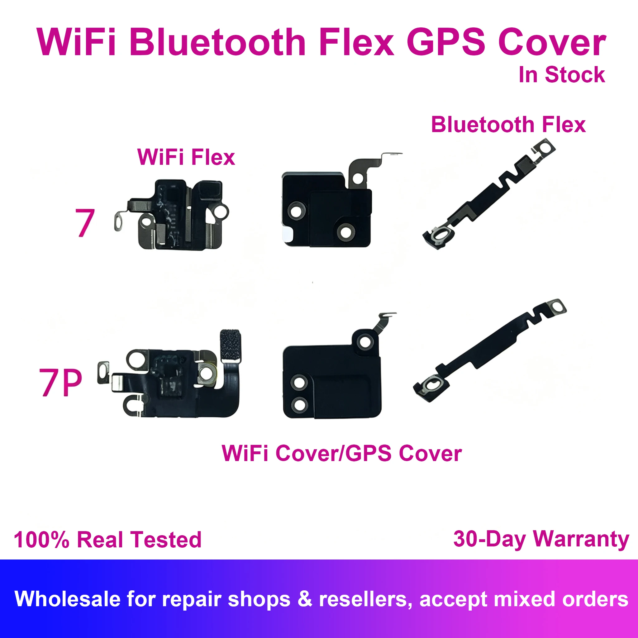 WiFi Bluetooth Signal Antenna NFC GPS Cover Flex Cable For iPhone 7 7P 7Plus Replacement Repair Fix Parts