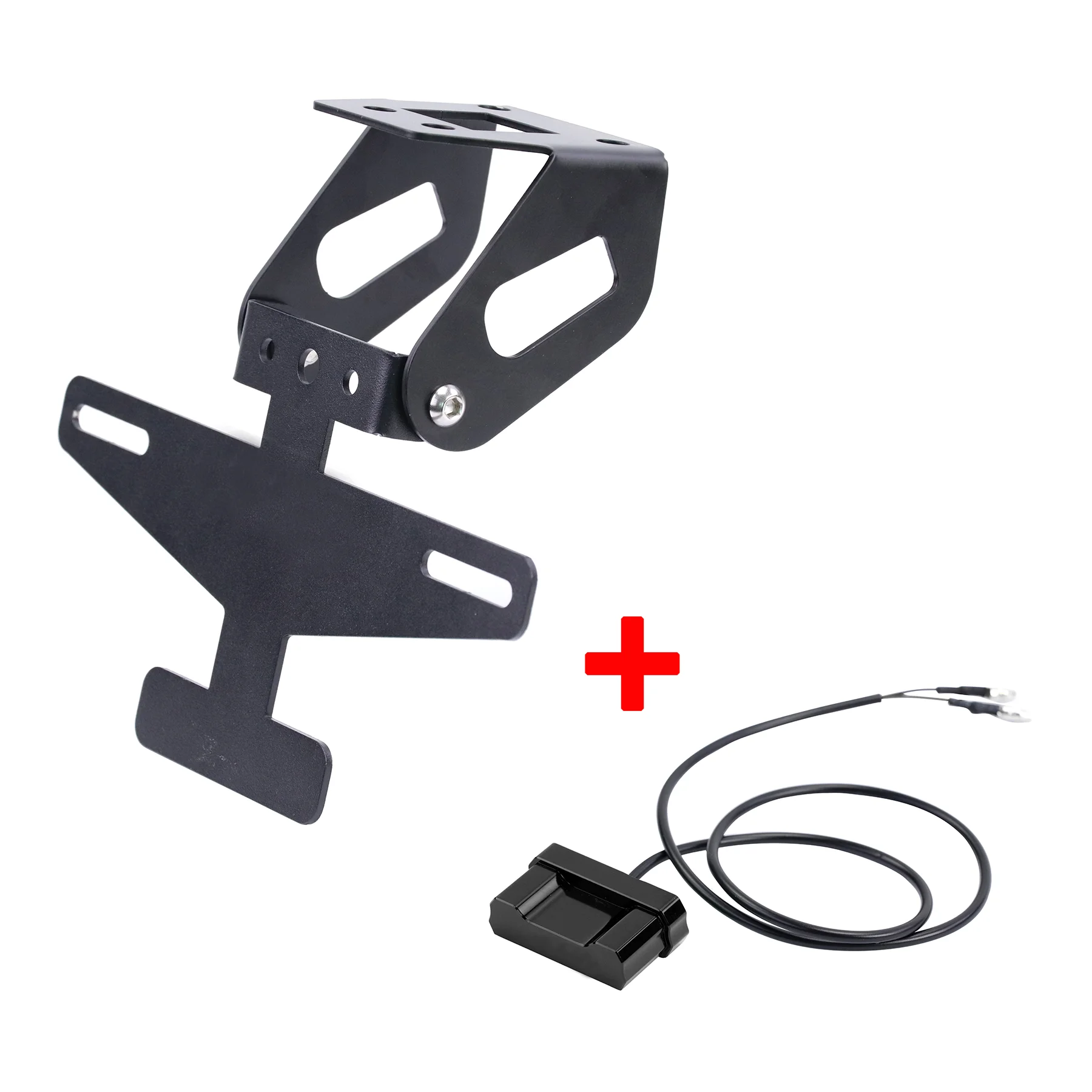 Motorcycle Tail Tidy License Plate Holder Foldable Fender Eliminator with LED Light for KAWASAKI ZX-4R ZX-4RR ZX-25R ZX4R ZX25R - Image 6