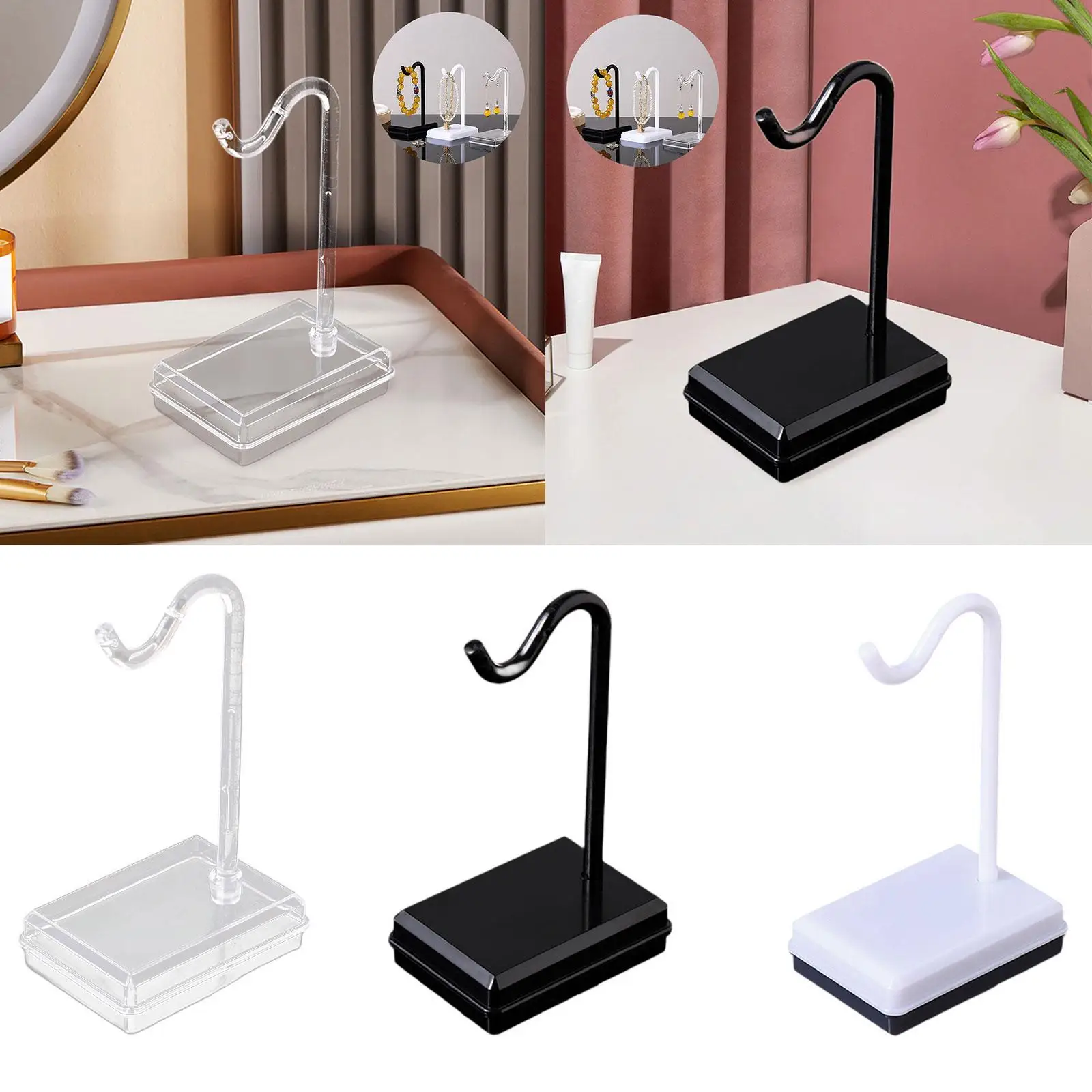 

Jewelry Display Stand Jewelry Holder Decorative Countertop Hanger Bangles Stand for Pendant Bracelets Rings Necklaces Selling